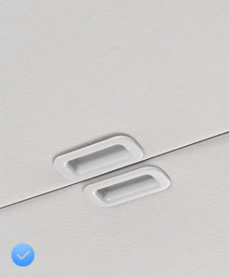 Durable Anti UV Tesla Retractable Sun Shade Ice Crystal Nano Cloth Material